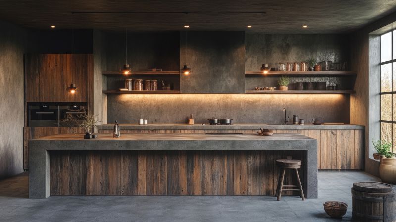 Cement Counter Installation in Napa, CA